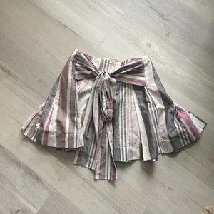 Vivienne Westwood tie striped skirt! Size 2
